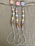 Bloom & Bear Pacifier Clip
