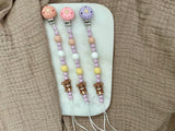 Bloom & Bear Pacifier Clip