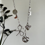 Sun & Moon Charm Necklace
