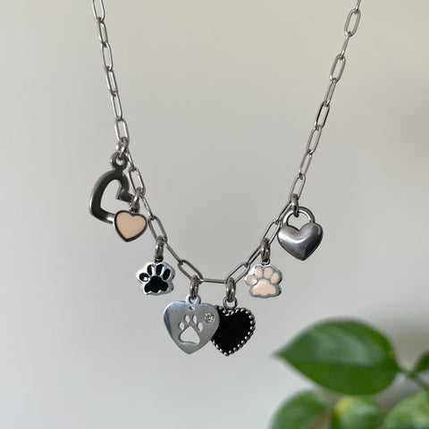 Paw Charm Necklace