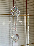 Sparkly Paw Suncatcher