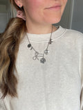 Sun & Moon Charm Necklace